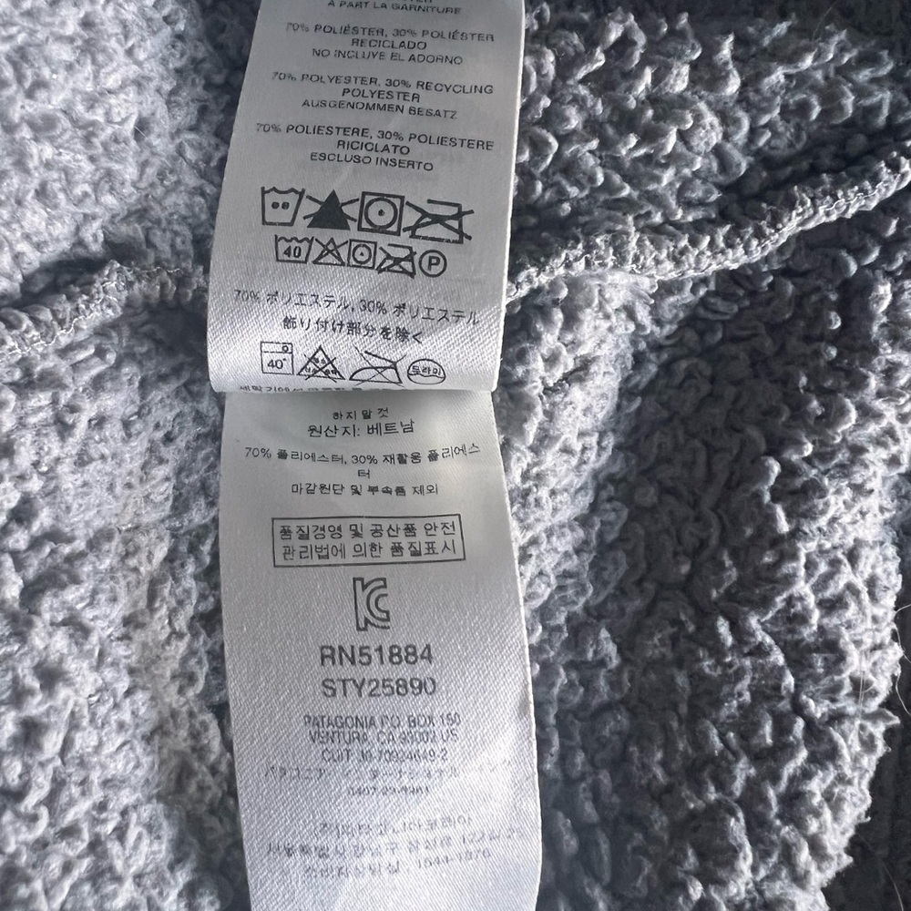 Patagonia Women's Los Gatos 1/4
Quarter Zip Dark Gray.Size/M. - Picture 10 of 12